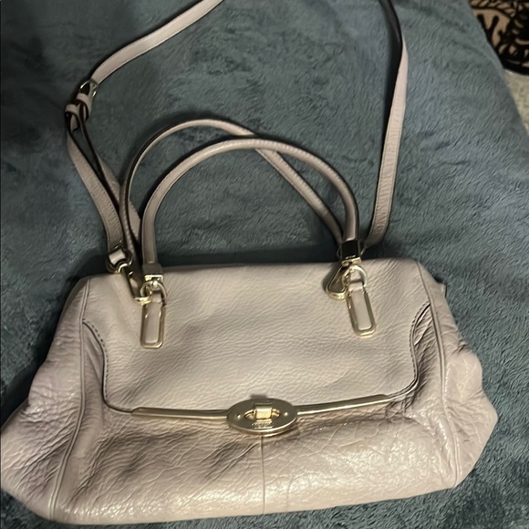 Coach Handbags - Elegant Coach purplish taupe Handbag